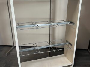 Gondole centrale beige crème – L100 × H139 cm