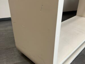 Gondole centrale beige crème – L100 × H139 cm