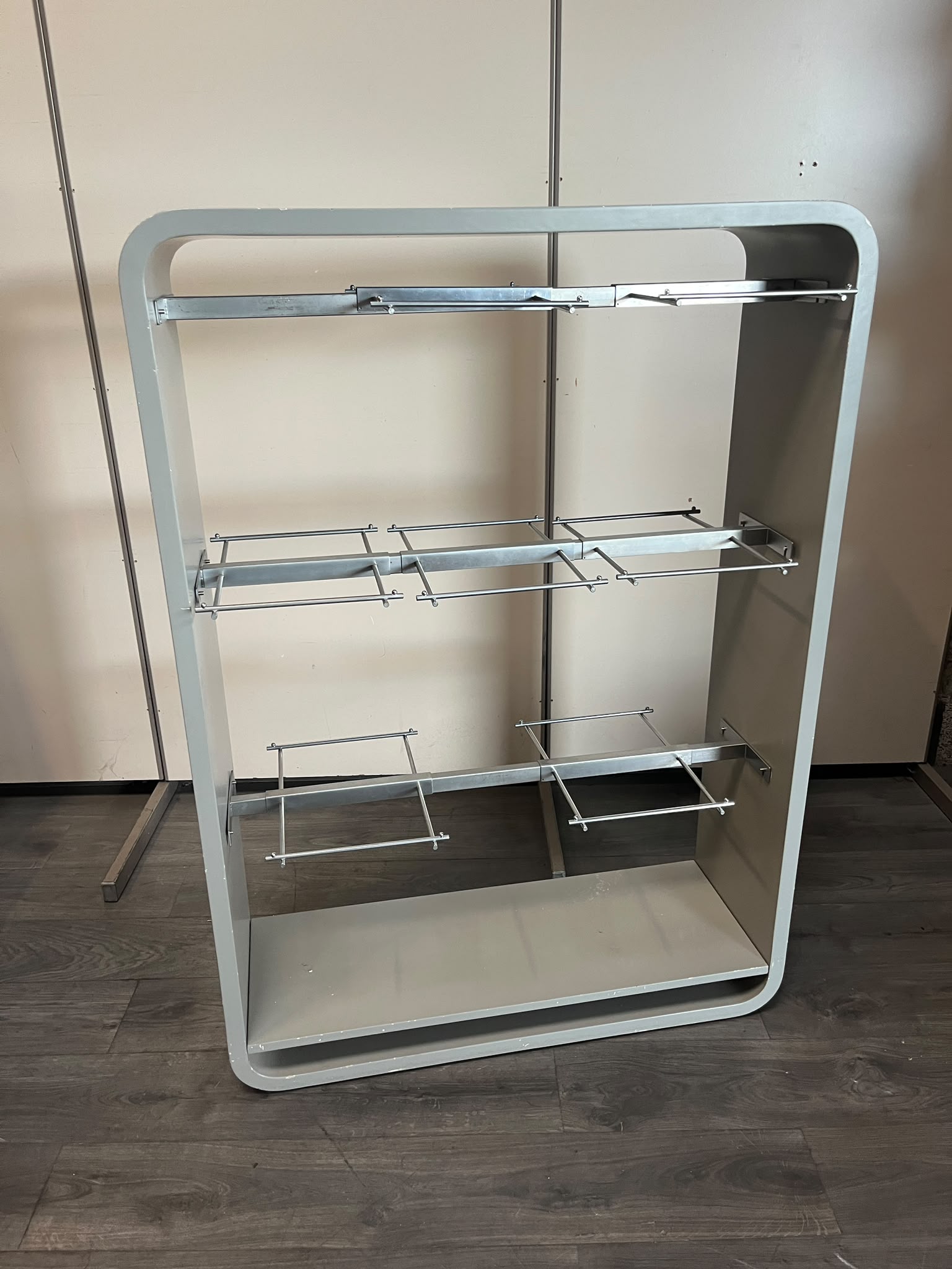 Gondole centrale grise – L100 × H139 cm