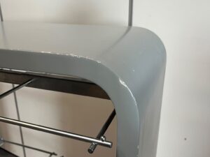 Gondole centrale grise – L100 × H139 cm