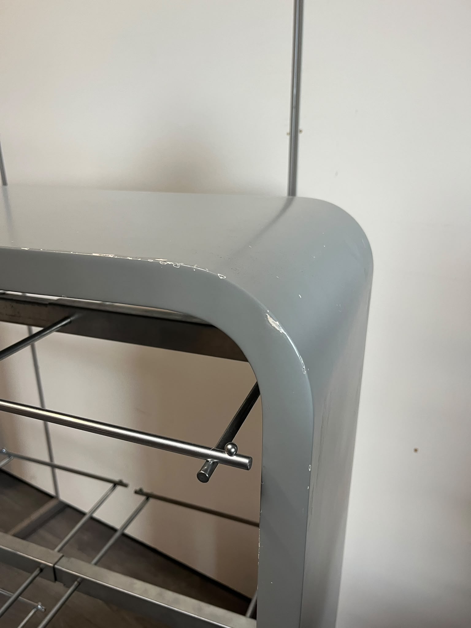 Gondole centrale grise – L100 × H139 cm