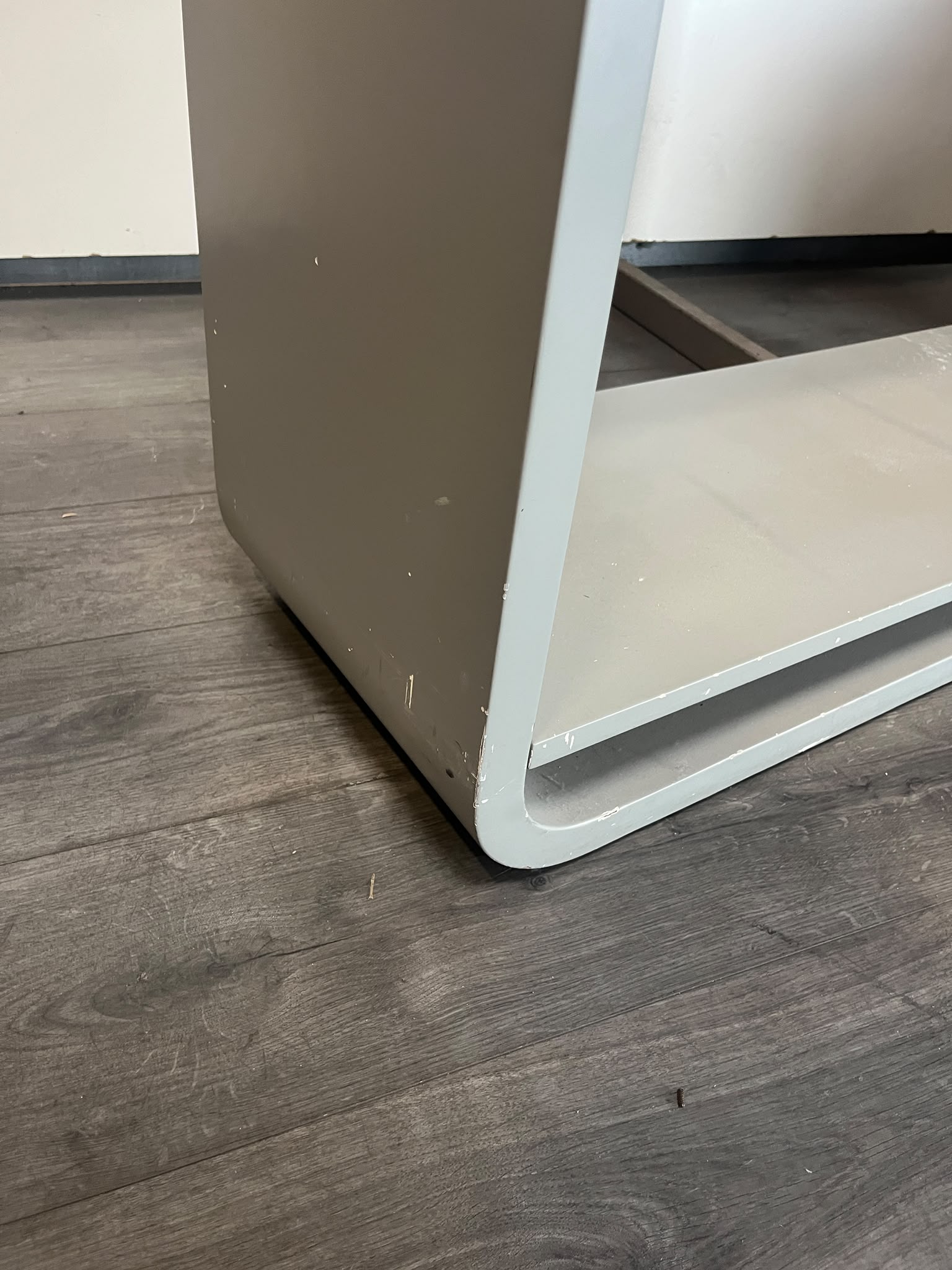 Gondole centrale grise – L100 × H139 cm