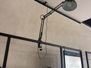 Lot de 3 – Mural métallique noir L252 cm