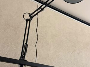 Lot de 3 – Mural métallique noir L252 cm